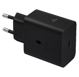 Мережевий зарядний пристрій Samsung 60W 
Black (EP-T6010NBEGWW)