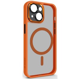 Чохол для смартфону Armorstandart Unit MagSafe SE for Apple iPhone 14 Orange Black (ARM75374)