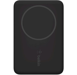 Батарея мобільна Belkin MagSafe 2500mAh Wireless Power Bank Black (BPD002BTBK)