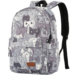 Рюкзак 2E TeensPack 13'' Cats Grey (2E-BPT6114GC)