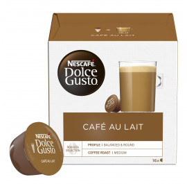 Кава у капсулах Nescafe DOLCE GUSTO Cafe au Lait 16 шт. 160г