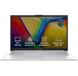 Ноутбук Asus Vivobook Go 15 E1504FA-BQ2833 Cool Silver