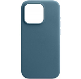 Чохол для смартфону Armorstandart FAKE Leather Case for Apple iPhone 15 Pro Sea Blue (ARM76304)