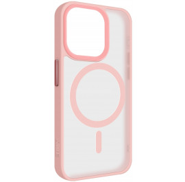 Чохол для смартфону Armorstandart Uniq Magsafe for Apple iPhone 15 Pro Pink (ARM75289)