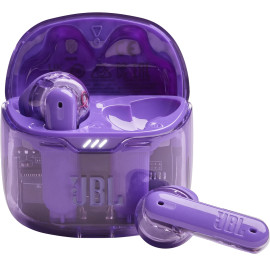 Навушники вкладиші бездротові TWS JBL Tune Flex Ghost Purple (JBLTFLEXGPUR)