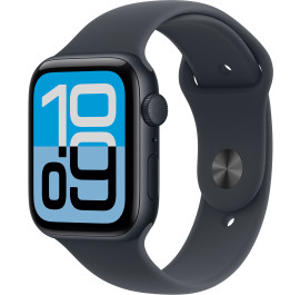 Смарт-годинник Apple Watch SE 3 GPS 44mm Midnight Aluminium Case with Midnight Sport Band - M/L
