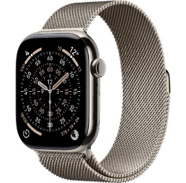 Смарт-часы Apple Watch Series 11 GPS + eSIM 46mm Natural Titanium Case with Natural Milanese Loop - M/L