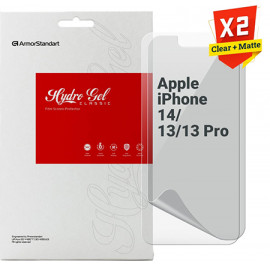 Захисна плівка для смартфону Armorstandart Clear + Matte for Apple iPhone 14/13/13 Pro (ARM66846)