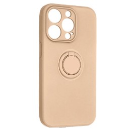 Чохол для смартфону Armorstandart Icon Ring for Apple iPhone 14 Pro Pink Sand (ARM68710)