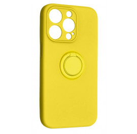 Чохол для смартфону Armorstandart Icon Ring for Apple iPhone 14 Pro Yellow (ARM68711)