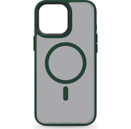 Чохол для смартфону Armorstandart Uniq Magsafe for Apple iPhone 15 Pro Max Dark Green (ARM75321)