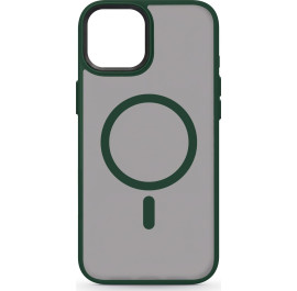 Чохол для смартфону Armorstandart Uniq Magsafe for Apple iPhone 15 Plus Dark Green (ARM75323)