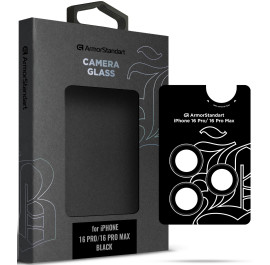 Захисне скло для смартфону Armorstandart для камери Supreme BI for iPhone 16 Pro/16 Pro Max Black (ARM79419)