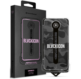 Защитное стекло для смартфона Armorstandart Black Icon Supreme EZ for iPhone 15 Pro Max (ARM79263)