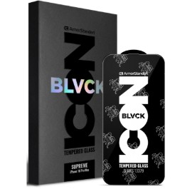 Защитное стекло для смартфона Armorstandart Supreme Black Icon 3D for Apple iPhone 16 Pro Max Black (ARM78038)