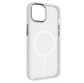 Чохол для смартфону Armorstandart Unit MagSafe for Apple iPhone 14 Matte Clear Silver (ARM70462)