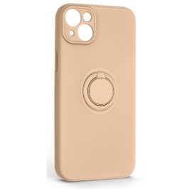 Чохол для смартфону Armorstandart Icon Ring for Apple iPhone 14 Plus Pink Sand (ARM68699)