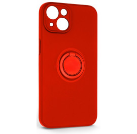 Чохол для смартфону Armorstandart Icon Ring for Apple iPhone 14 Red (ARM68686)
