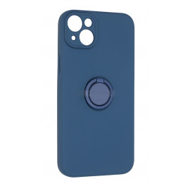 Чохол для смартфону Armorstandart Icon Ring for Apple iPhone 14 Blue (ARM68687)