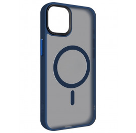 Чохол для смартфону Armorstandart Uniq Magsafe for Apple iPhone 15 Plus Dark Blue (ARM75301)