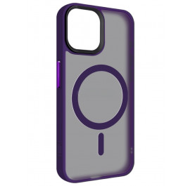 Чохол для смартфону Armorstandart Uniq Magsafe for Apple iPhone 15 Pro Max Purple (ARM75310)