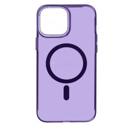 Чохол для смартфону Armorstandart Y23 MagSafe for Apple iPhone 14 Transparent Purple (ARM68329)