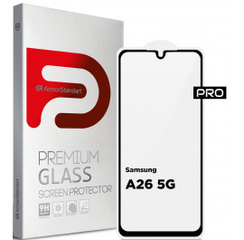 Захисне скло для смартфону Armorstandart Pro for Samsung A26 5G Black (ARM82212)