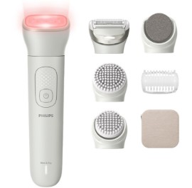 Мультифункціональний прилад для догляду за шкірою Philips Б'юті-набір BRE748/00 серії 9900 з насадкою Skin LED