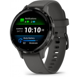 Смарт-годинник Garmin Venu 3S Pebble Gray + Slate (010-02785-00)