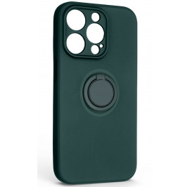 Чехол для смартфона Armorstandart Icon Ring for Apple iPhone 14 Pro Dark Green (ARM68713)