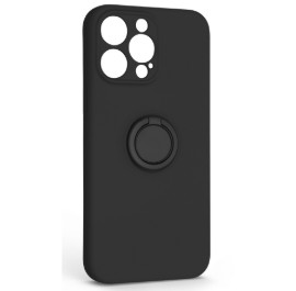 Чохол для смартфону Armorstandart Icon Ring for Apple iPhone 14 Pro Max Black (ARM68718)