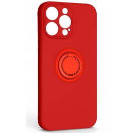 Чохол для смартфону Armorstandart Icon Ring for Apple iPhone 14 Pro Max Red (ARM68719)