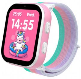 Дитячий годинник Gelius GP-PK008 (Rainbow) GPS/4G White