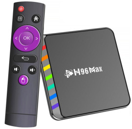 Стаціонарний медіаплеєр H96 Max W2 4/32Gb Black