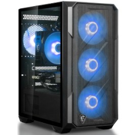 Системний блок Dragon Lucky Shadow Powered_by MSI (RTX 5060 + i5 12400F) Black