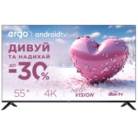 Телевізор Ergo 55GUS6500