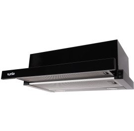 Витяжка вбудована Ventolux GARDA 60 BK (700) LED