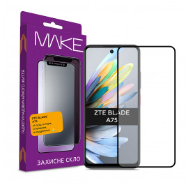 Захисне скло для смартфону MAKE FCFG ZTE Blade A75 (MGF-ZBA75)