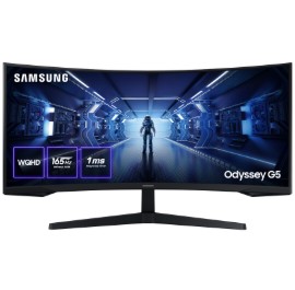 Монітор ігровий Samsung Odyssey G5 (LC34G55TWWIXCI/UA)