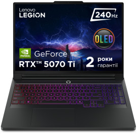Ноутбук ігровий Lenovo Legion Pro 7 16IAX10H (83F500BFRA) Eclipse Black