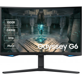 Монітор ігровий Samsung Odyssey G6 SMART (LS27BG650EIXUA)