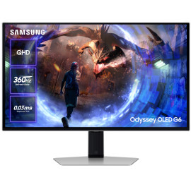Монітор ігровий Samsung Odyssey OLED G6 (LS27DG600SIXCI/UA)