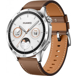 Смарт-годинник Huawei Watch GT 4 46mm Classic Brown Leather