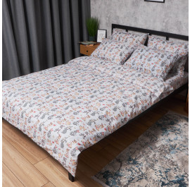 Комплект постільної білизни Moon&Star Бязь Gold Люкс Bunny Dreams 160х220 нав. 4х70х70 (MS-820006079)