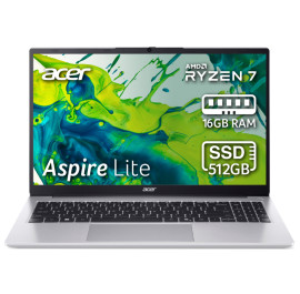 Ноутбук Acer Aspire Lite AL15-41P-R1XB (NX.J98EU.001) Light Silver