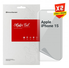 Захисна плівка для смартфону Armorstandart Clear + Matte for Apple iPhone 15 (ARM80694)