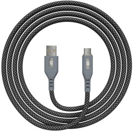 Кабель синхронізації даних Armorstandart AR18 Magnetic USB Type A to USB Type-C 3A 1m Black (ARM75514)