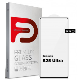 Захисне скло для смартфону Armorstandart Pro for Samsung S25 Ultra Black (ARM81613)