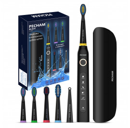 Зубна щітка електрична Pecham Black Travel