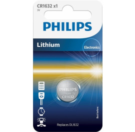 Батарейка Philips Lithium CR 1632 BLI 1 (CR1632/00B)